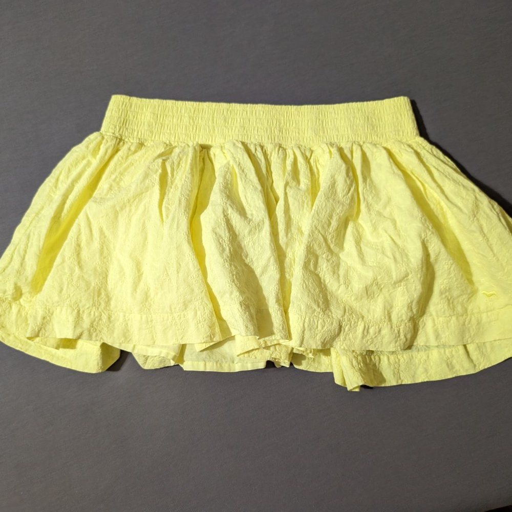 Victoria's Secret Pink vintage smocked eyelet skirt
